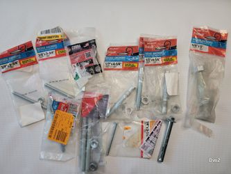 Assorted Red Head Trubolt Cobra Wedge Anchors and Fasteners