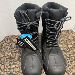 BNWT- Weatherproof Mens Size 10 Badger Waterproof  Winter Boots