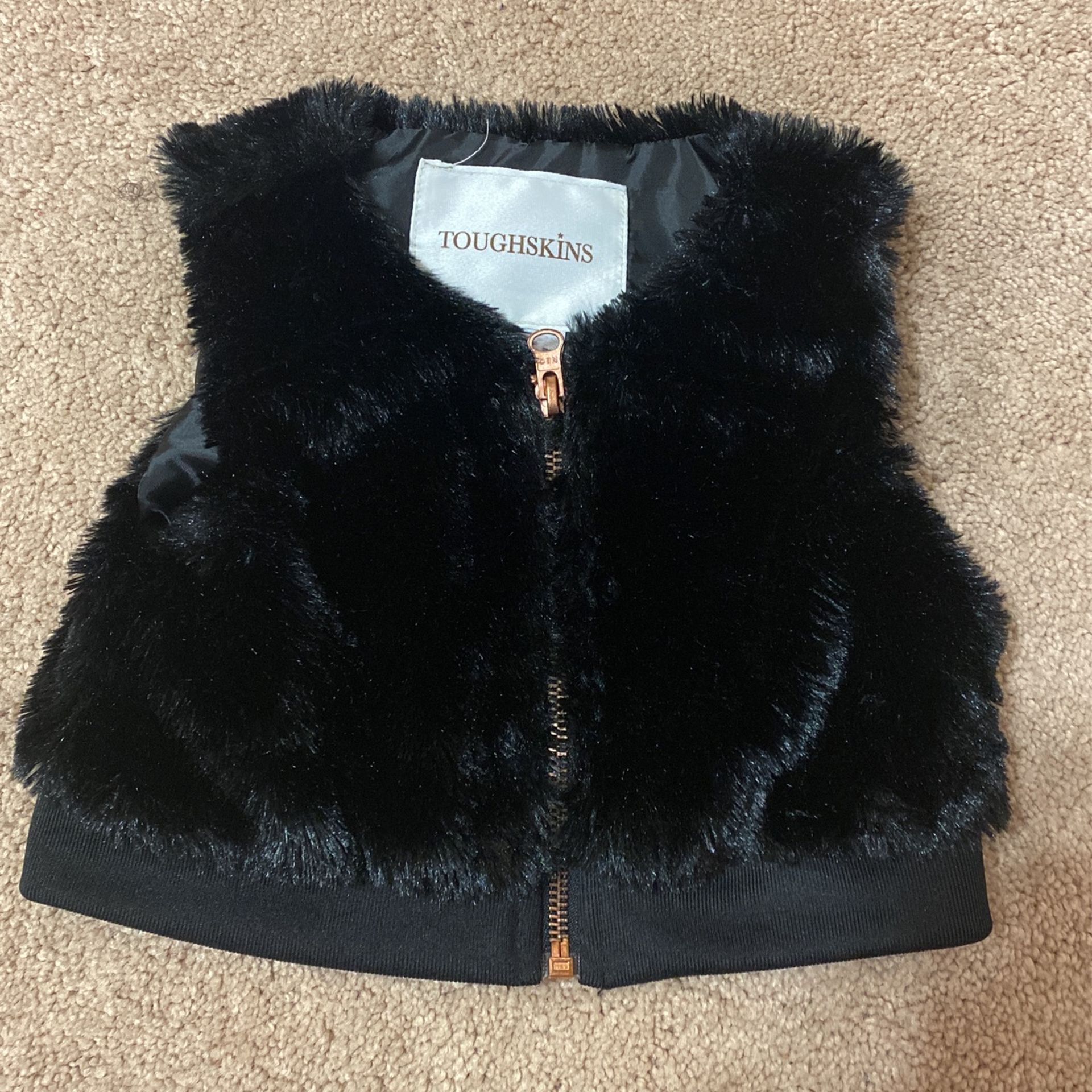 Toddler Furry Vest