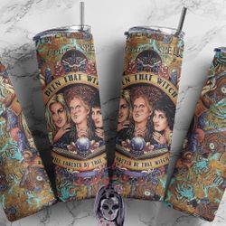 Hocus Pocus Halloween Tumbler Cup