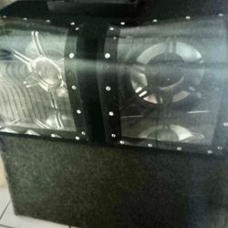 Dual media Speaker Box