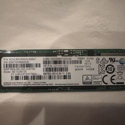 RARE: (2 Units Available) New Pull 512GB Samsung PM981 NVMe SSD