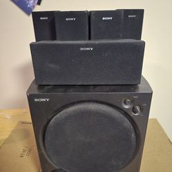 Sony Home Theater Speakers W/ Sub