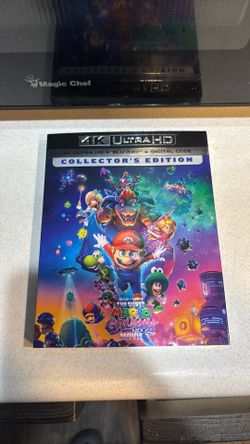 Super Mario galaxy movie 4k and Blu-ray
