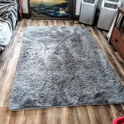 Area Rug. 7ft 10in X 5ft 1 inch. Soft, Clean. No smoke or pets. Thanks