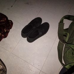 Black Canvas Shoes