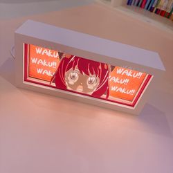 Spy Family ANYA Waku waku LED light box