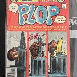 Plop! #22 DC (1975) Bronze Age Humor King Kong Parody Comedy