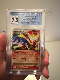 Infernape LV.X CGC 7.5 Pokémon Card 2007