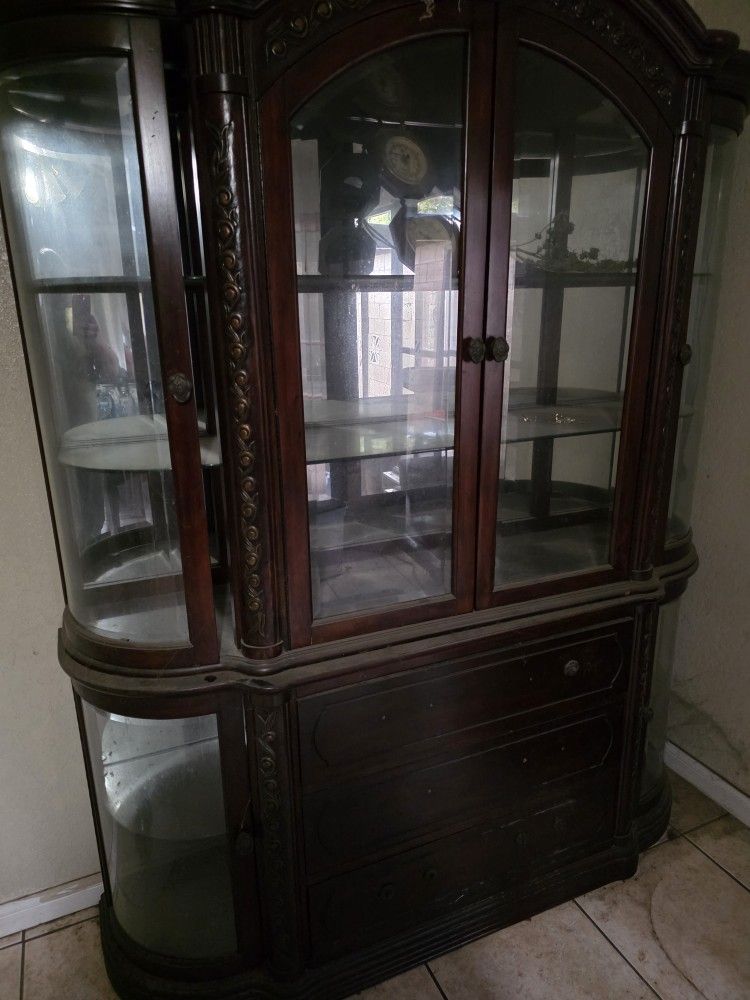 Wood China Cabinet