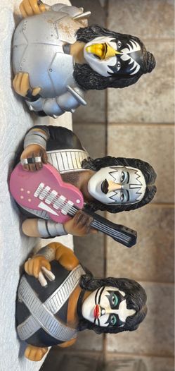 3 Vintage Kiss Rubber Ducks