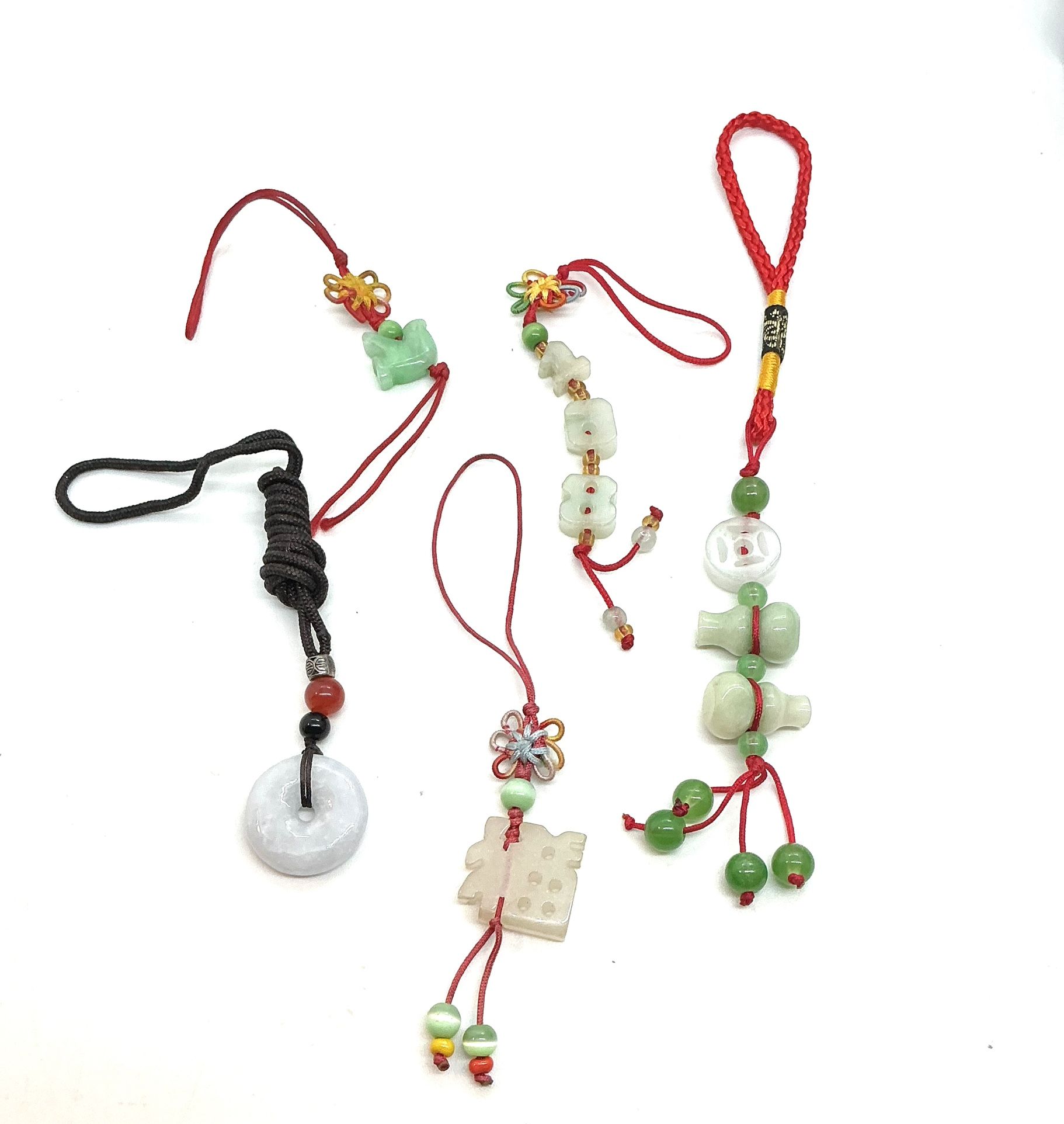Asian Lot Of Charms And a Necklace