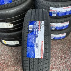 ATLANDER 215/70/16 $67 EACH NEW 215/70R/16 ROVERSTAR HT ALL SEASON HIGHWAY THREAD