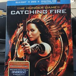 Hunger Games Catching Fire Blu-ray 