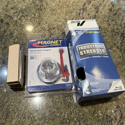 Magnet Source Handi Hook Velcro Industrial Strength 4ft Roll 5 Tough Bar Magnet