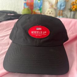 Black Wheels Up Hat