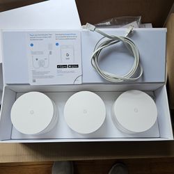 Pack of 3 Google AC1200 Routers