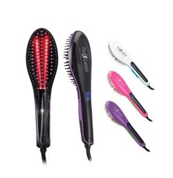 Luxury Professional Soft Touch Brush Straightener