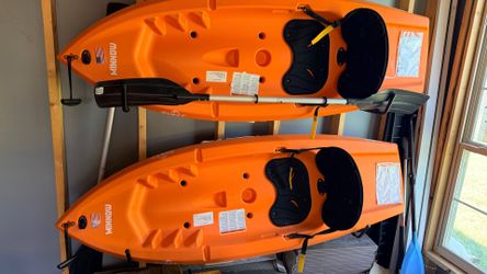 2 Quest Youth Minnow Sit-On-Top Kayaks
