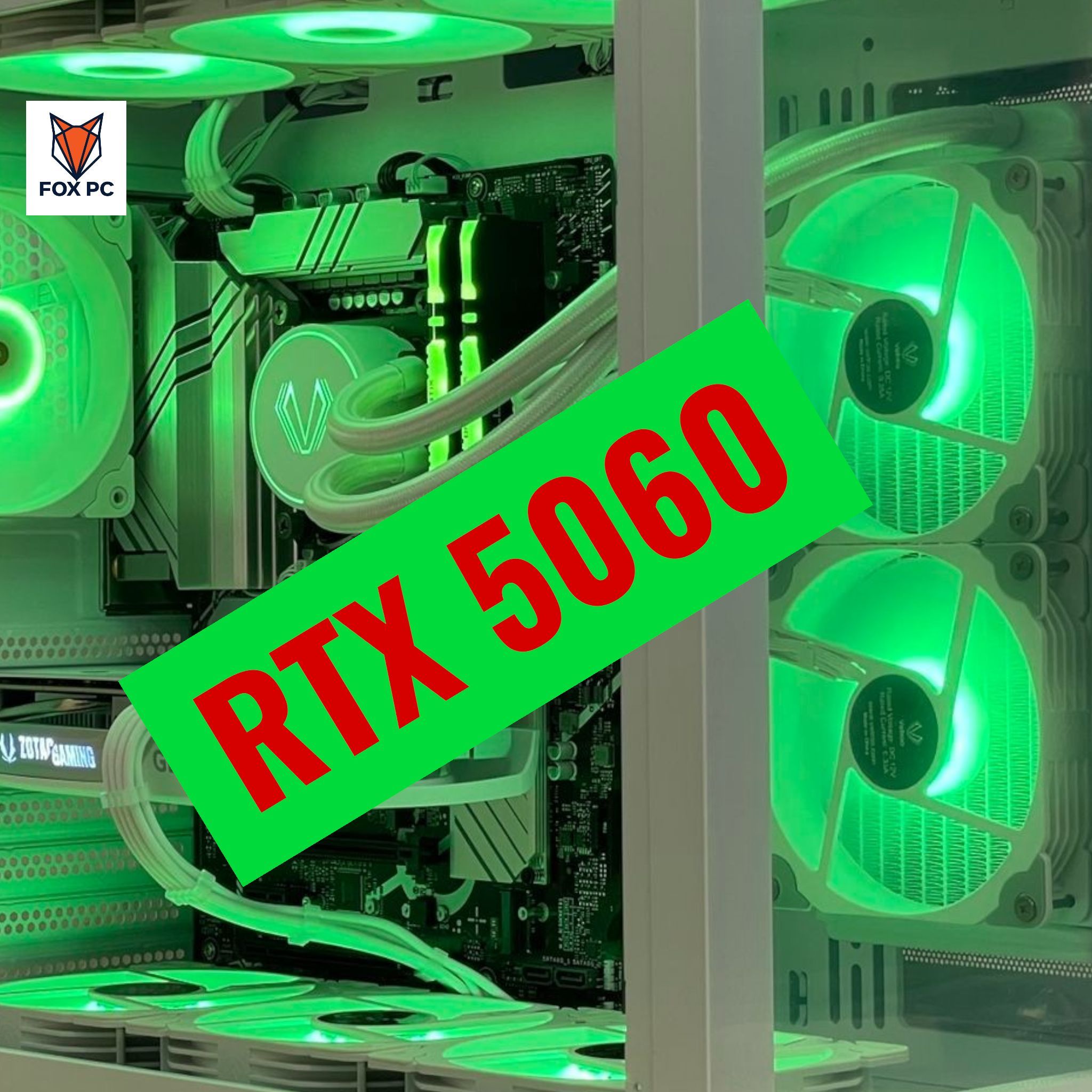 🦊 FOX 07 🦊 FINANCE AVAILABLE 🦊 BUDGET CUSTOM GAMING PC | DESKTOP | AMD 5-7600X | 32 GB DDR5 RAM | 1 TB SSD | NVIDIA RTX 5060 CARD | WIN 11
