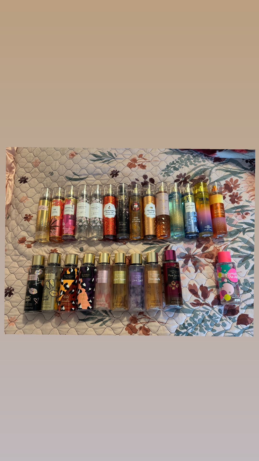 Bath & Body works/ Victoria Secrets/PINK perfume collection