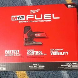 M12 12V Fuel Lithium-Ion Cordless Jig Saw