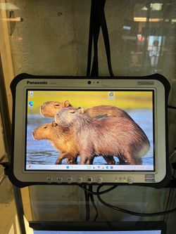 Panasonic FZ-G1 Toughpad  I5 3437 @ 1.90 8GB RAM  120GB SSD Wind 11 pro. No keyboard is included