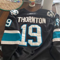 Authentic sharks jersey men’s large may fit XL