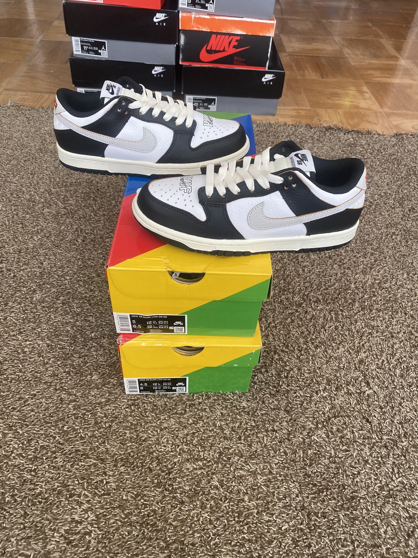 San Francisco Huf Skate Shop Nike SB Dunk Low HUF San Francisco Size