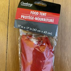 Cooking Concepts Food Tent, Pop-Up Cover Food Tent Screen - 17 x 17 inch cover for outdoor dining - sealed