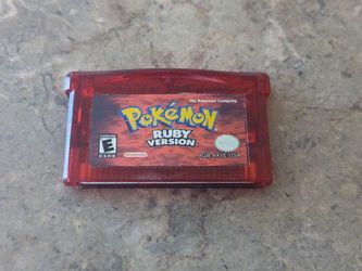 Pokemon Ruby Version Gameboy Advance