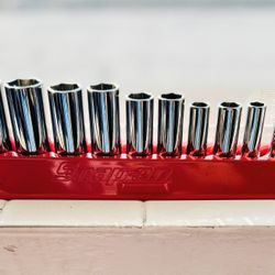 SAE 11 Piece Deep Socket Set