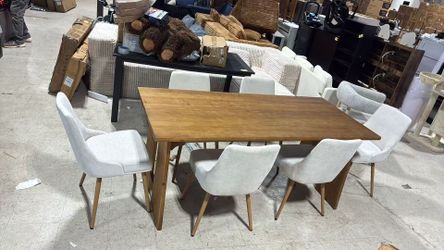 ❤️‍🔥 Dining Table Set of 6, 6 Chair And one Table $400