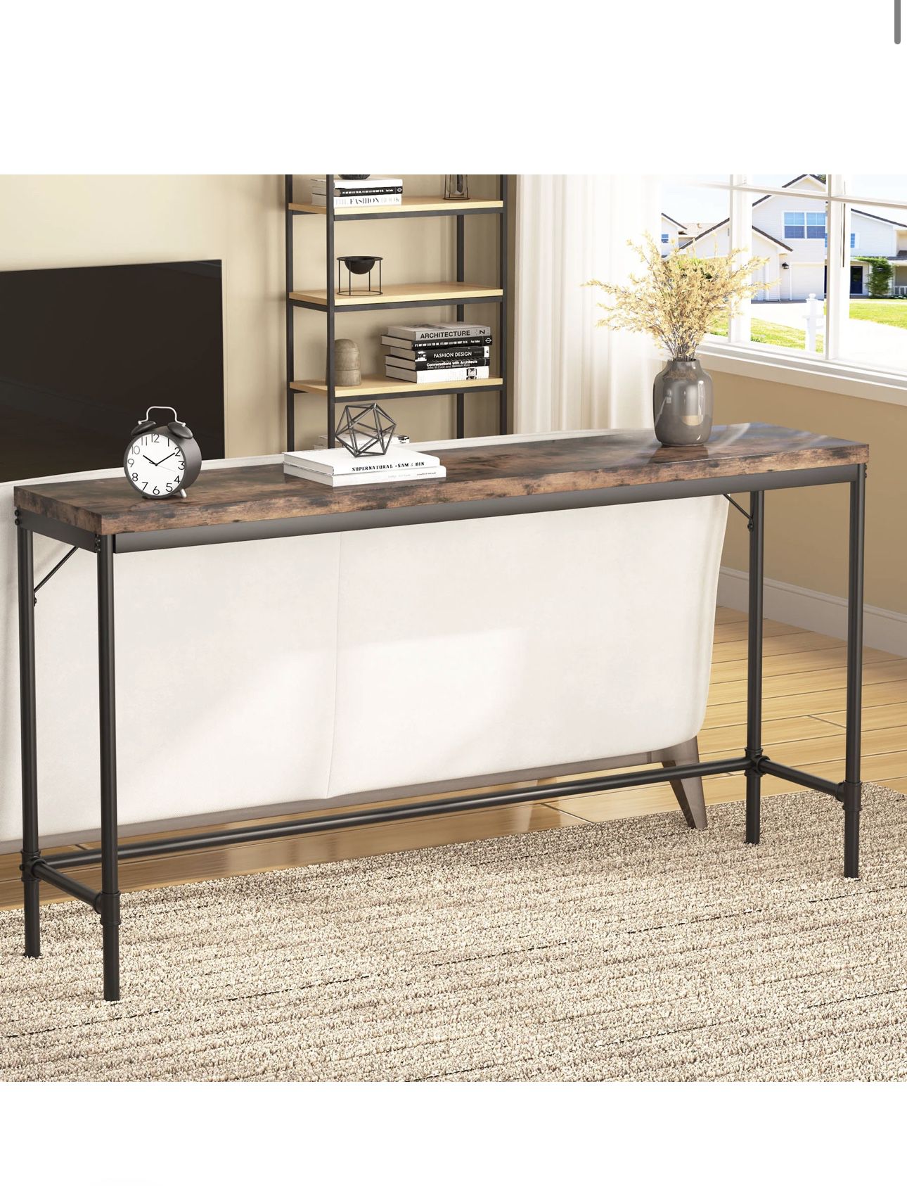 All New 71” Narrow Console Table Extra Long 