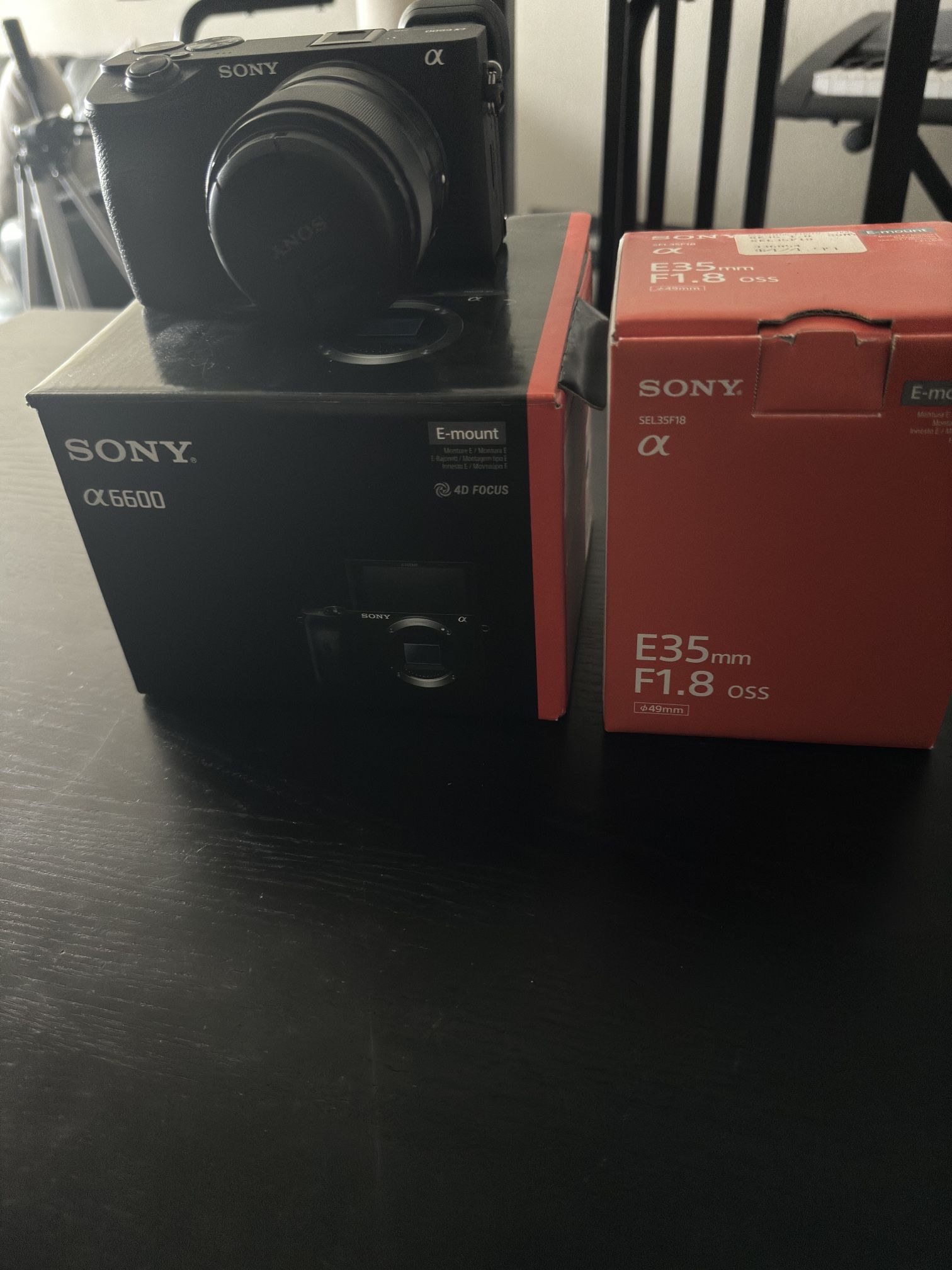 Sony A6600 + E35mm F1.8 OSS Lens