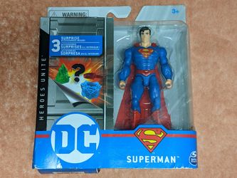 Spin Master Heroes Unite Superman Action Figure - New Sealed