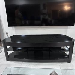 Black TV Stand 