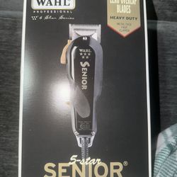 5 star Senior WAHL clippers
