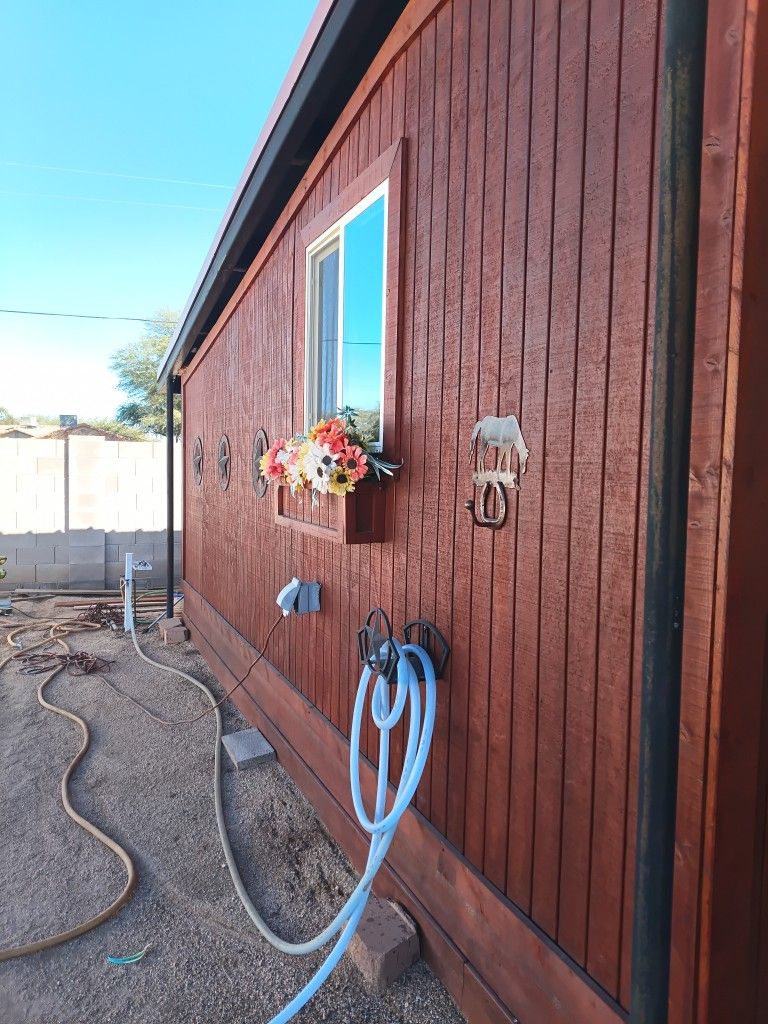 custom tack shed