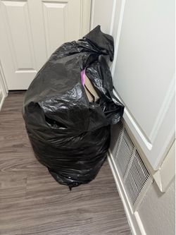 BAG FULL OF CLOTHES
