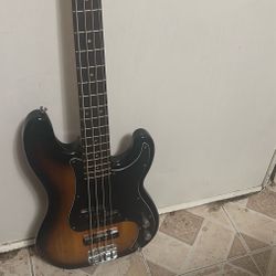 Squire P Bass Strap Included