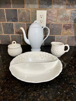 Mikasa Teapot-Plus Misc Sugar Bowl/Creamer/Bowl-Home Decor Items