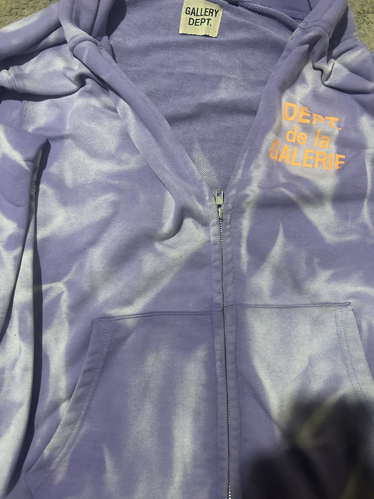 Gallery Dept. French Zip Sweatshirt Purple