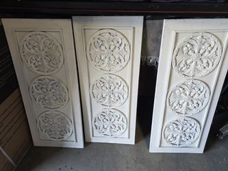 3 Piece Wooden Wall Decor 