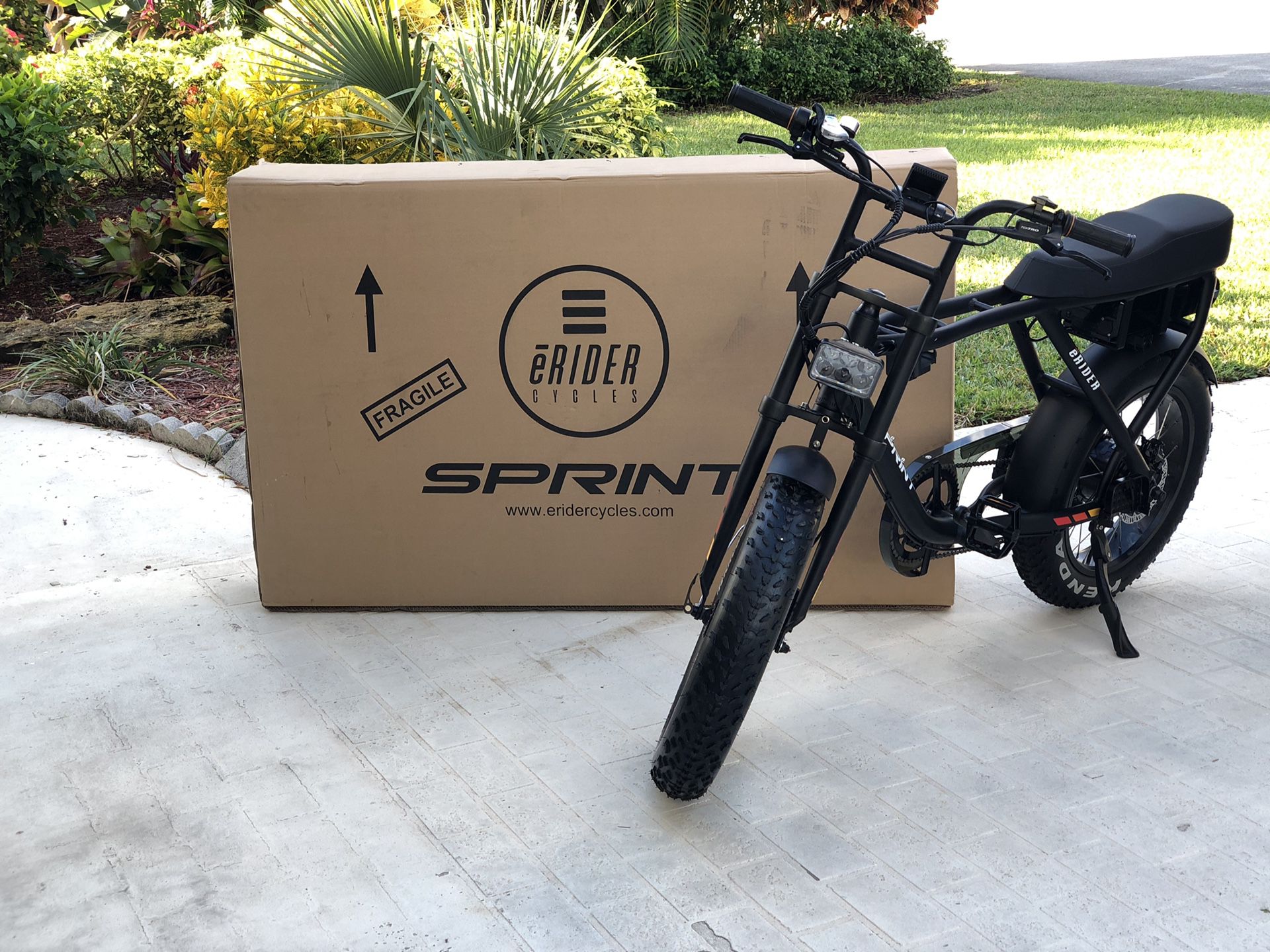 Stylish electric bike Erider Sprint ebike
