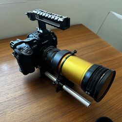 GH5s + Helios 58mm + Schneider 2x Anamorphic lens