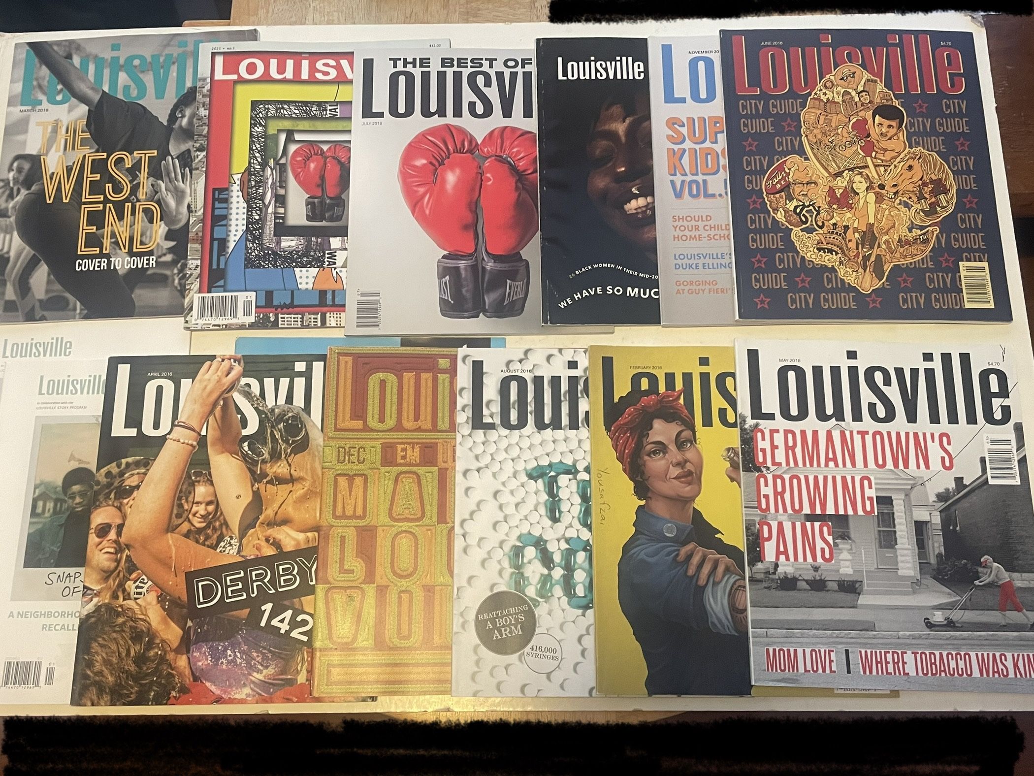 Louisville Magazine Lot Of 14