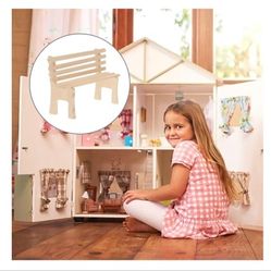 Miniature Wooden Bench 