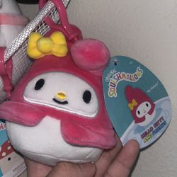 My Melody Squishmallow Clip 