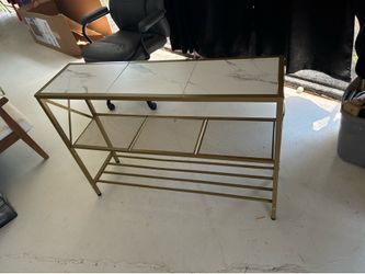 Entry table / bookshelf / shoe rack